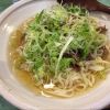 冷やし肉ネギうどん
