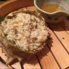 トゲクリガニの甲羅詰め