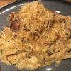 燻製ベーコンとたっぷりチェダーチーズのスモーキーカルボナーラ