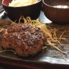 肉屋さんのハンバーグ定食