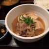 肉豆腐定食